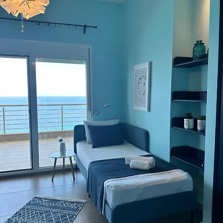 아파트 Breathtaking Sea View In 아피토스